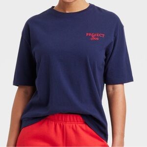 NWT UNIVERSAL THREAD “PROJECT LOVE” TEE-SHIRT SHORT SLEEVE 100%COTTON HAPPY-VIBE